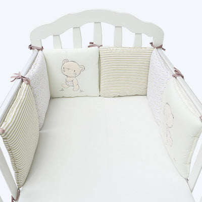 Yuanai Fairy Tale Baby Bedding Set with Cotton Bumper