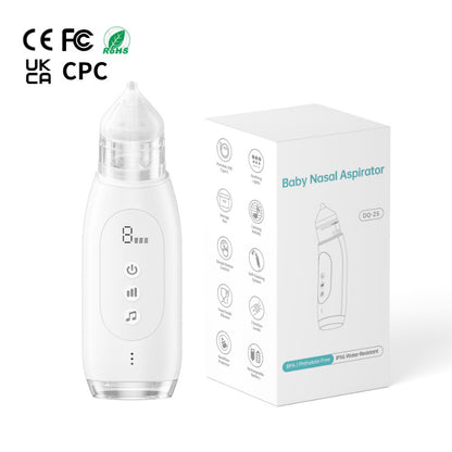 Electric Nasal Aspirator for Infants with Self-Cleaning